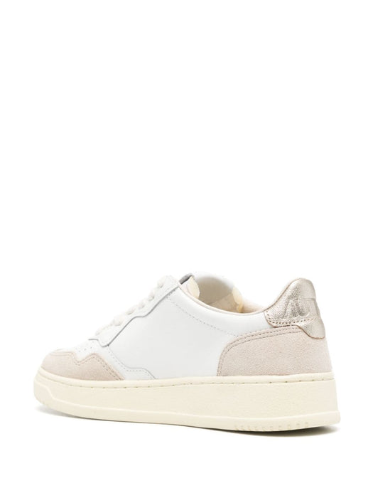 Medalist leather sneakers AULWLS75 WHITE GOLD AUTRY 