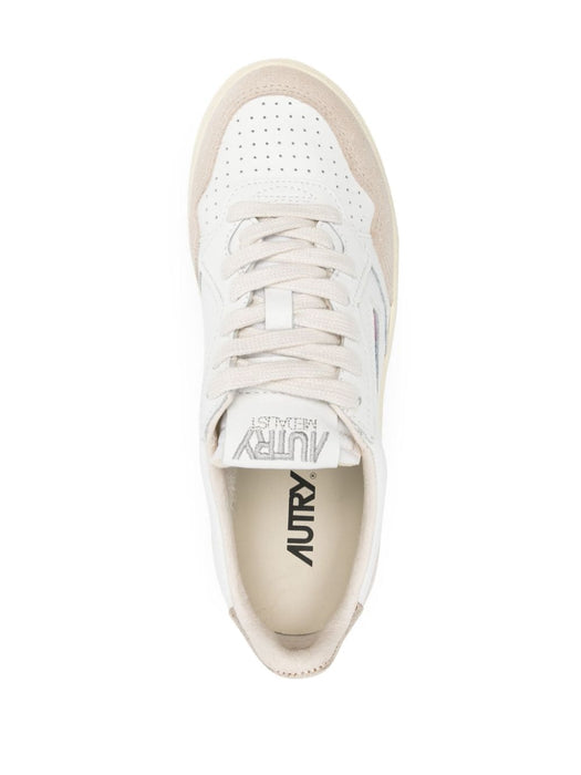 Medalist leather sneakers AULWLS75 WHITE GOLD AUTRY 