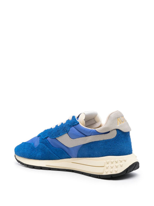 Reelwind panelled-design sneakers WWLMNC02 WHITE BLUE AUTRY 