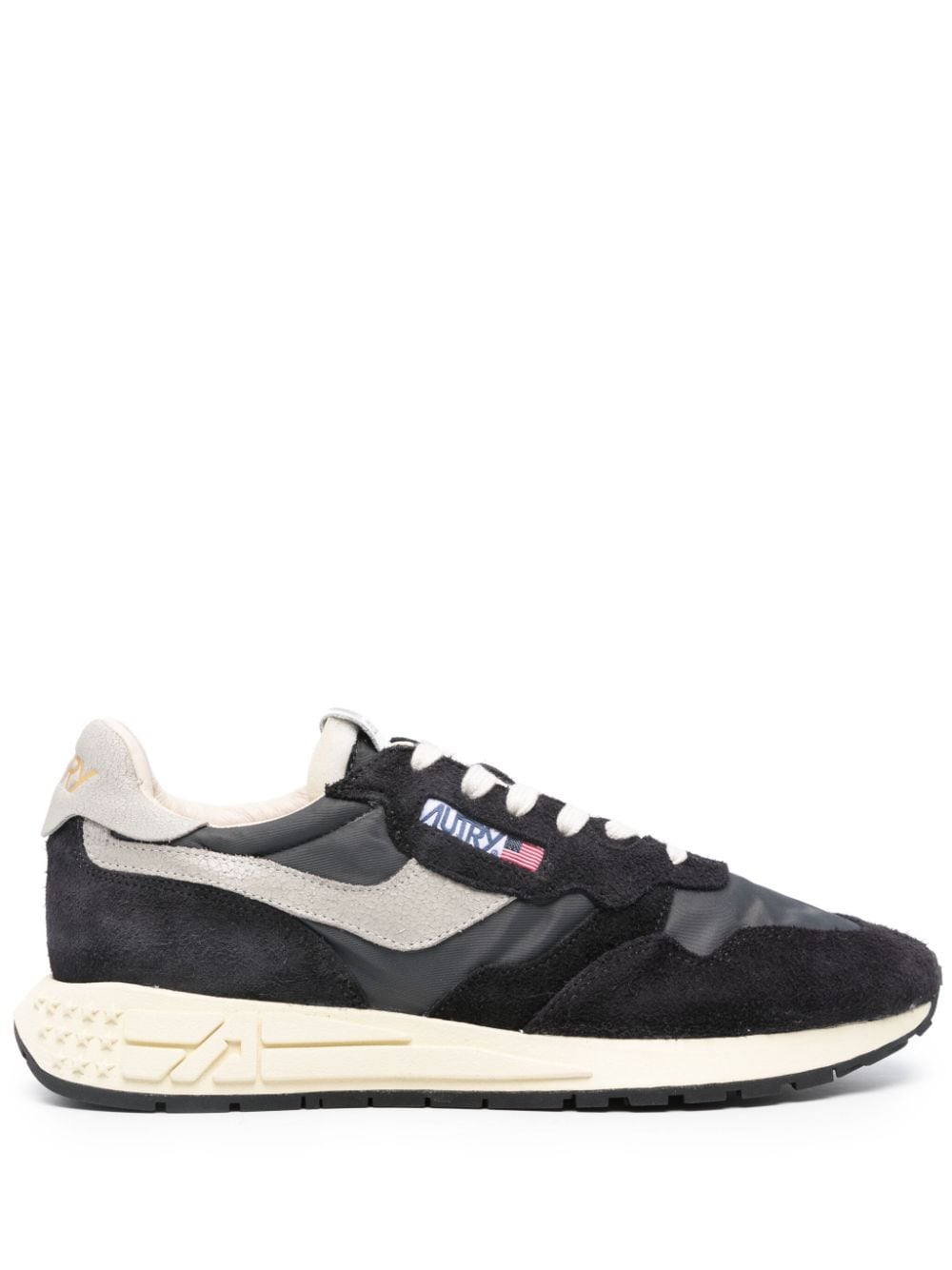 Reelwind suede sneakers WWLMNC05 WHITE BLACK AUTRY 