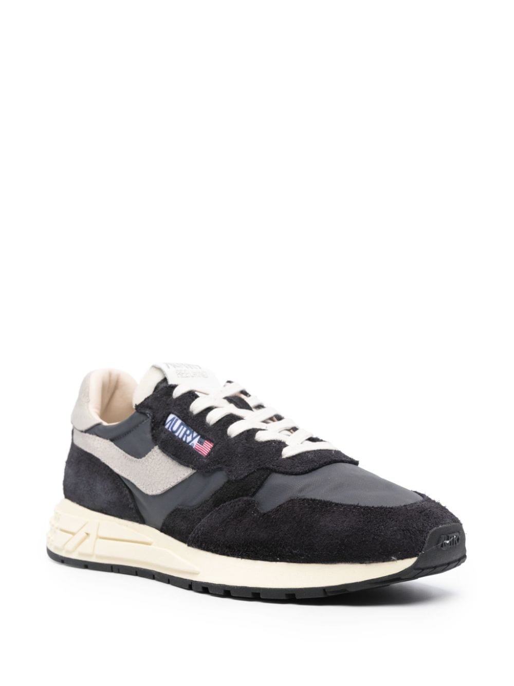 Reelwind suede sneakers WWLMNC05 WHITE BLACK AUTRY 