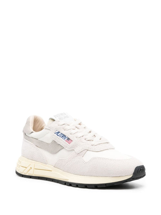 Reelwind panelled suede sneakers WWLWNC04 WHITE NATURAL AUTRY 