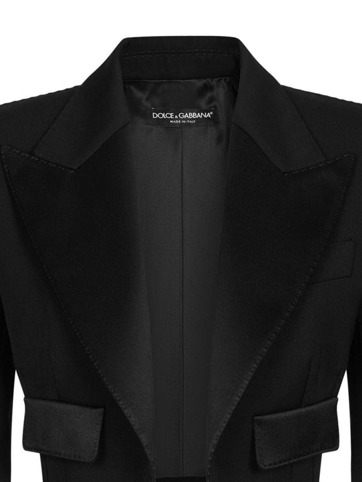 gabardine cropped jacket F296YT FU21EN0000 DOLCE & GABBANA 