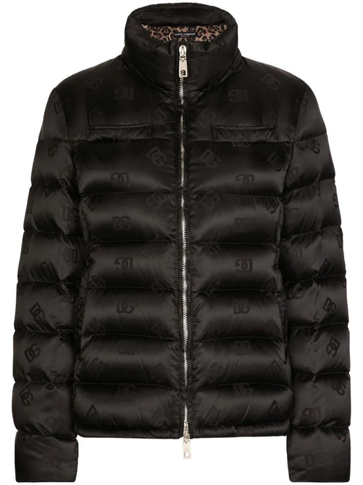 monogram-jacquard puffer jacket F9R88T FJSCEN0000 DOLCE & GABBANA 