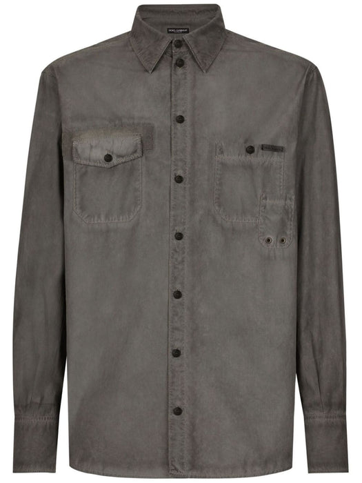logo-appliqué shirt G5MA7T G8LH4N0702 DOLCE & GABBANA 