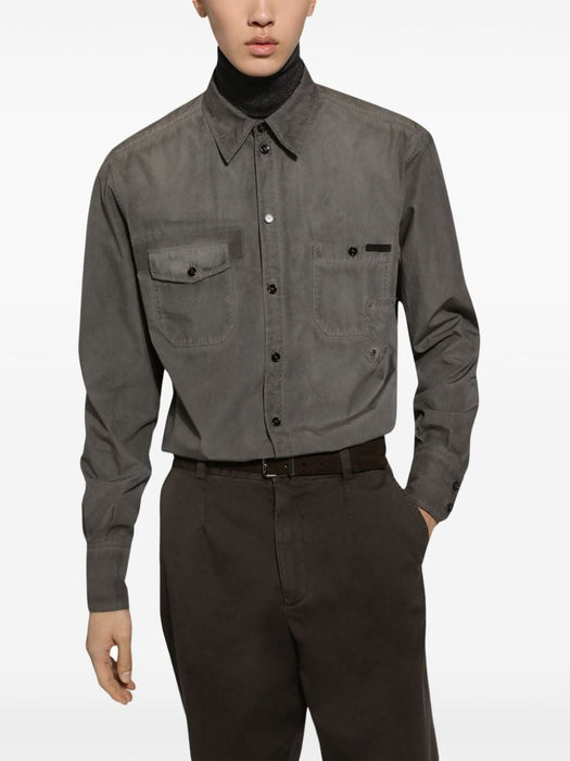 logo-appliqué shirt G5MA7T G8LH4N0702 DOLCE & GABBANA 