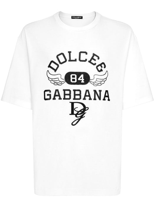 logo print t-shirt G8PN9Z G7NSNW0111 DOLCE & GABBANA 