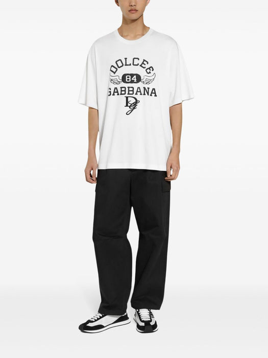 logo print t-shirt G8PN9Z G7NSNW0111 DOLCE & GABBANA 
