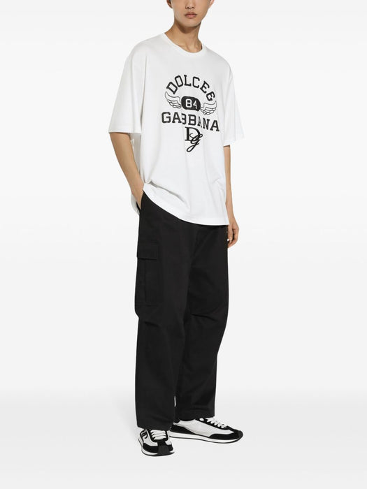 logo print t-shirt G8PN9Z G7NSNW0111 DOLCE & GABBANA 