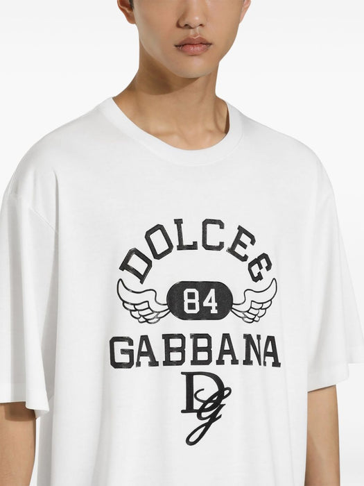 logo print t-shirt G8PN9Z G7NSNW0111 DOLCE & GABBANA 