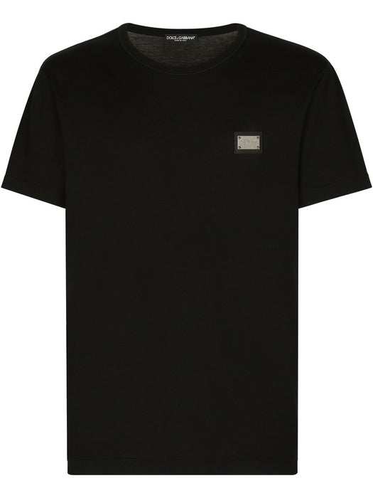 logo-tag cotton T-shirt G8PT1T G7F2IN0000 DOLCE & GABBANA 