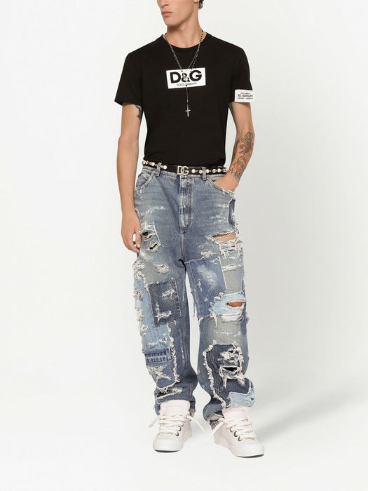 logo-print T-shirt G8QI4T FU7EQN0000 DOLCE & GABBANA 