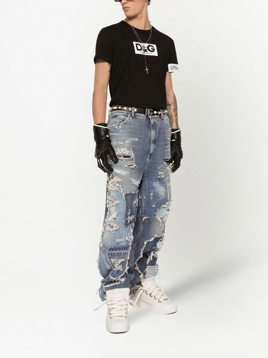 logo-print T-shirt G8QI4T FU7EQN0000 DOLCE & GABBANA 