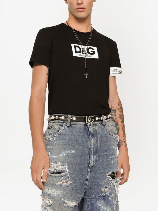 logo-print T-shirt G8QI4T FU7EQN0000 DOLCE & GABBANA 