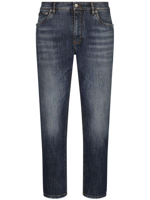 washed tapered jeans GYJDAZ G8JT2S9001 DOLCE & GABBANA 