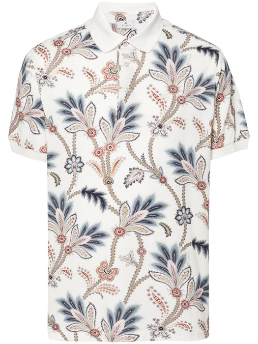 floral paisley polo shirt MRMD0004 AJ222X0800 ETRO 
