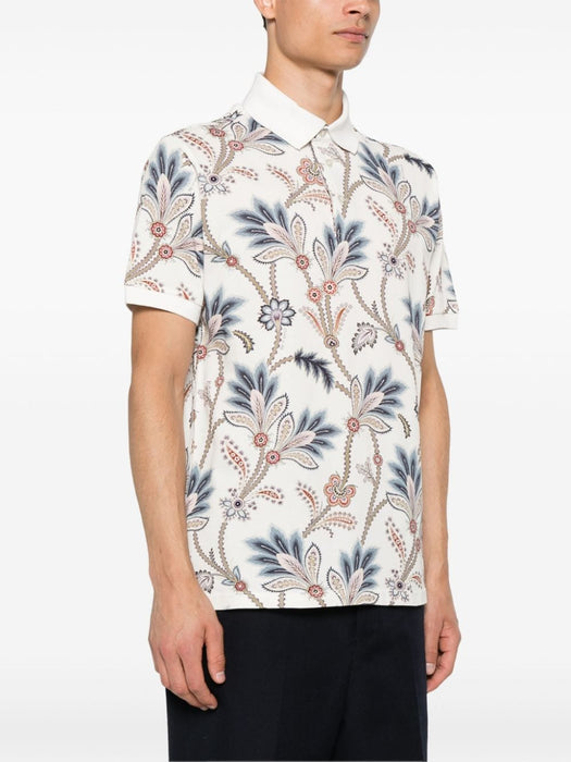 floral paisley polo shirt MRMD0004 AJ222X0800 ETRO 