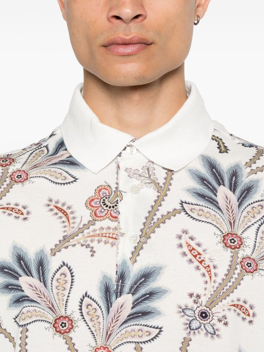 floral paisley polo shirt MRMD0004 AJ222X0800 ETRO 