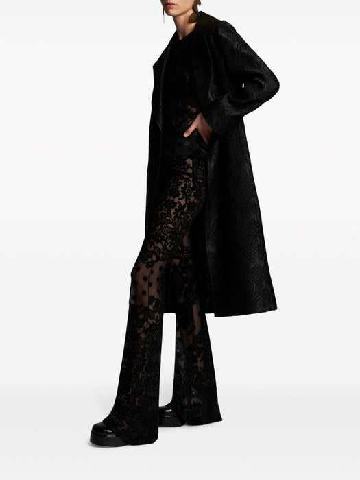tulle and jacquard velvet top WRJA0038 99JMD01N0000 ETRO 