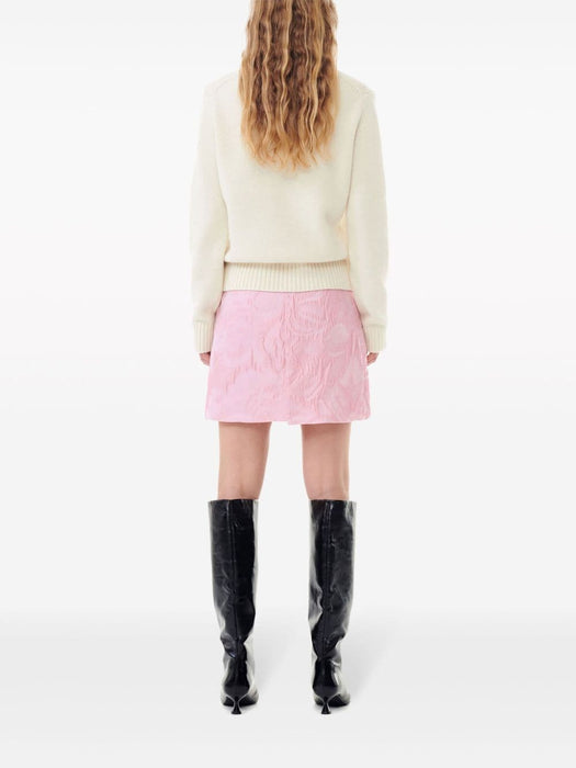 heart-intarsia jumper K2218 135 GANNI 