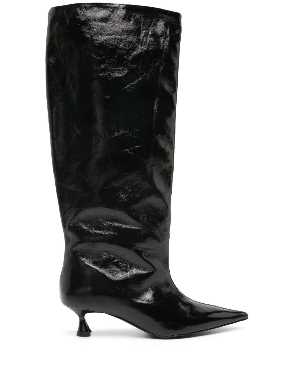 45mm knee-high mid-heel boots S2213 099 GANNI 