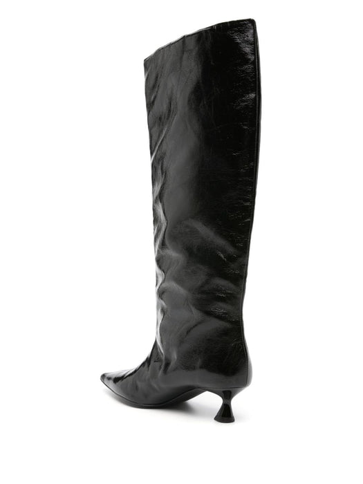 45mm knee-high mid-heel boots S2213 099 GANNI 