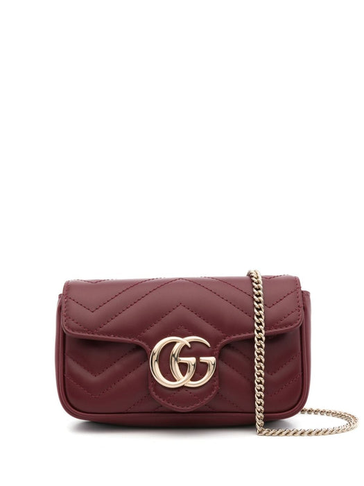 super mini GG Marmont cross body bag 476433 DTDHV6207 GUCCI 