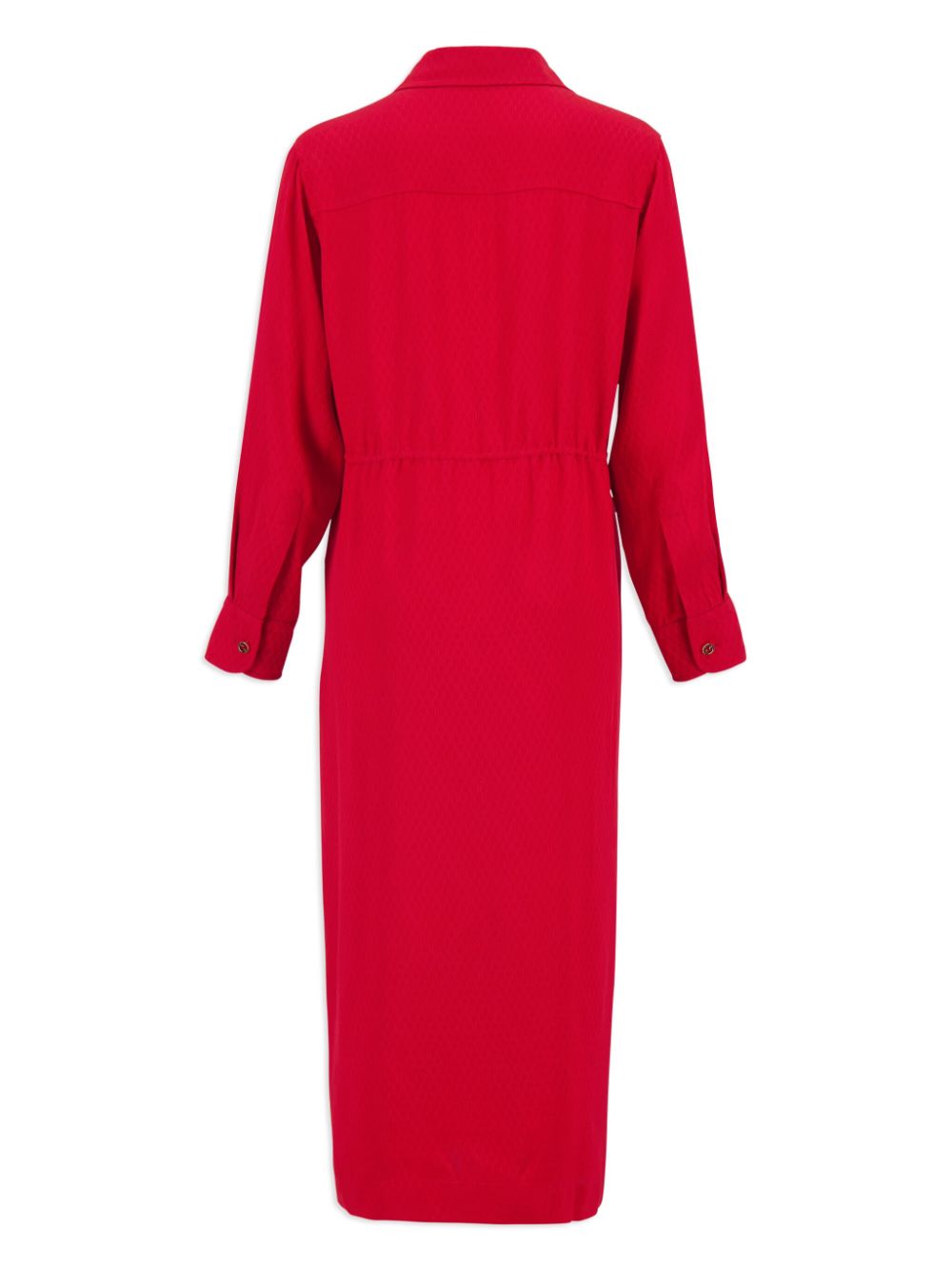 logo-jacquard silk midi dress 784860 ZAQRU6487 GUCCI 