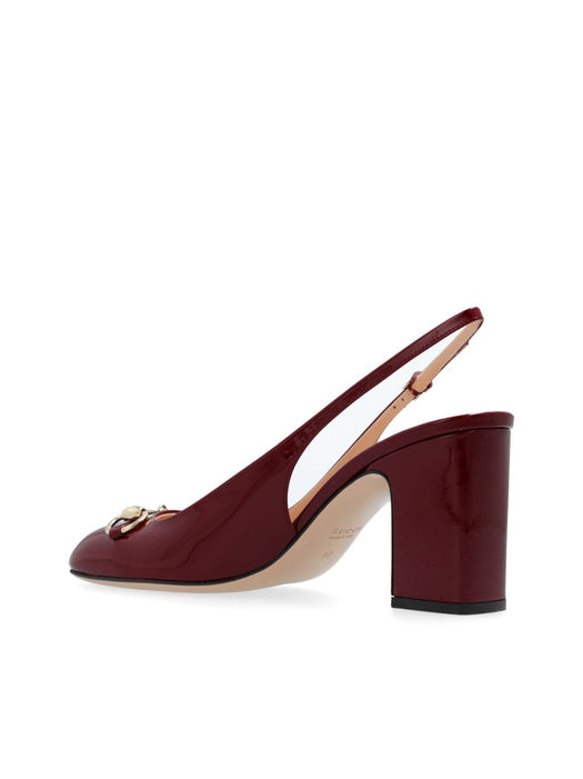 75mm Horsebit slingback pumps 794324 BNC006207 GUCCI 