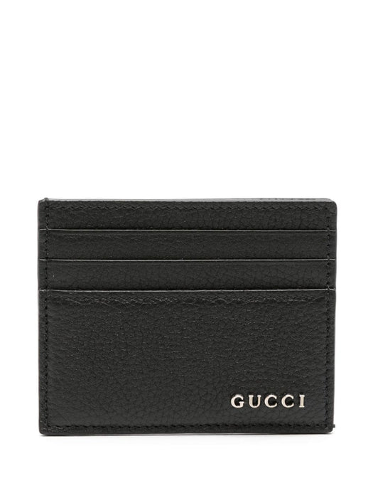 logo-lettering card holder 795285 AABXM1000 GUCCI 