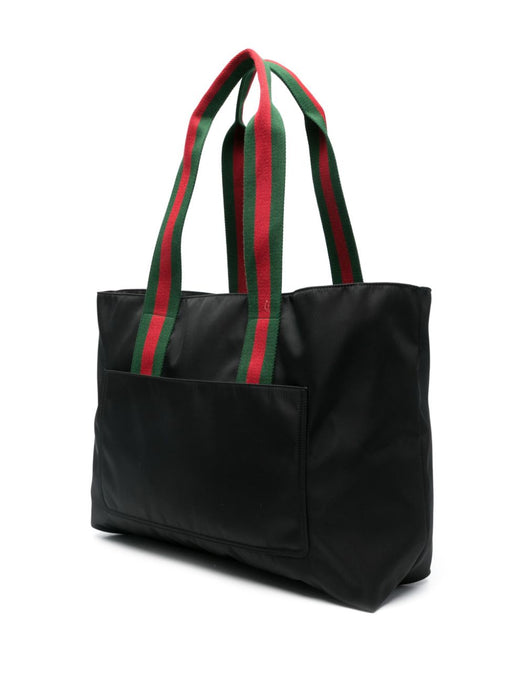 Web stripe-strap tote bag 802172 FADUZ1066 GUCCI 
