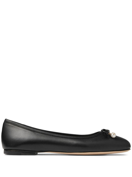Elme ballerina shoes ELME FLAT NAPBLACK JIMMY CHOO 