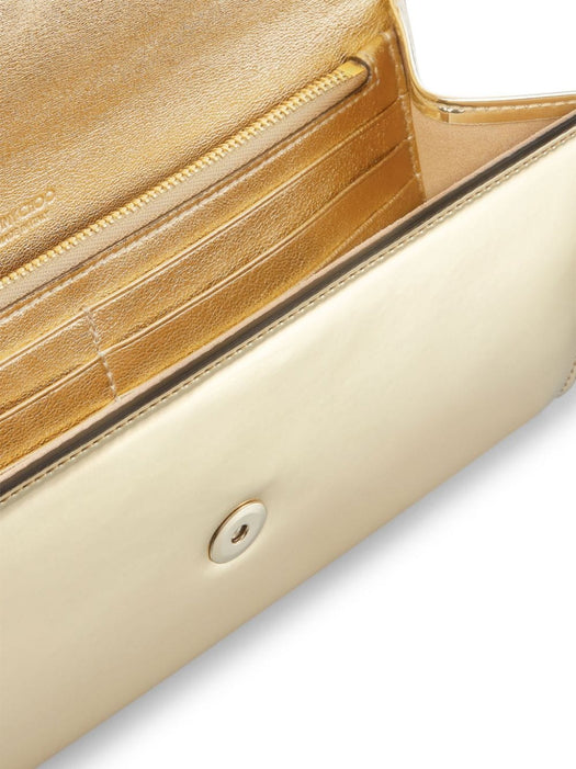 Emmie leather minibag EMMIE MIF GOLD JIMMY CHOO 