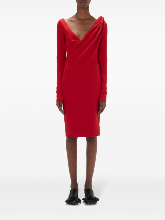 V-neck midi dress DR0446 PG1573417 JW ANDERSON 