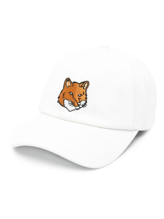Fox-motif cotton hat MM06103WW0096 P100 MAISON KITSUNE 