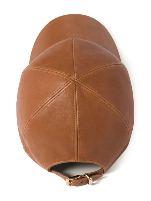 debossed-logo nappa leather cap 5HC179 2BBLF098L MIU MIU 