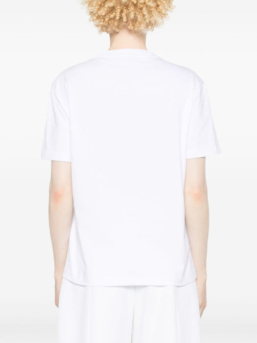 beaded-logo T-shirt MJN500 S OOO 15OKF0009 MIU MIU 