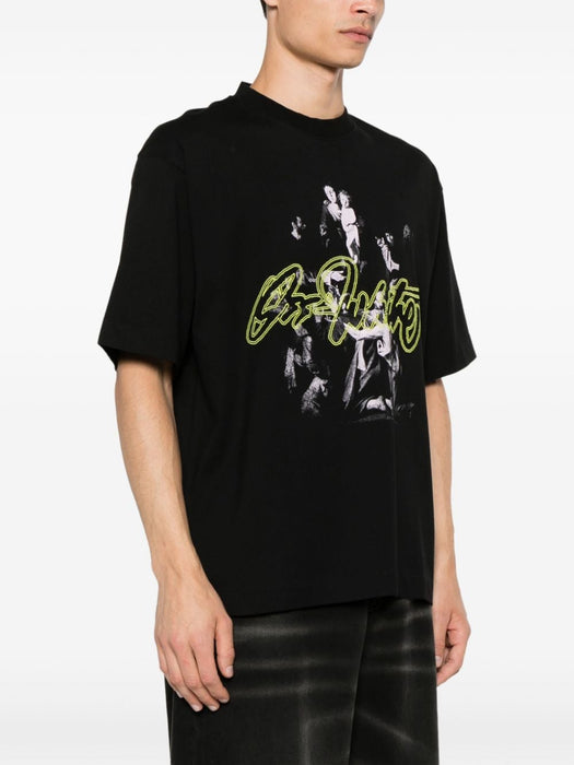 Script Mary Skate T-Shirt OMAA120F24JER0081084 BLACK MULTICOLOR OFF-WHITE 