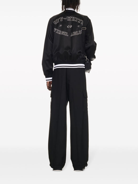 OFF-WHITE OMEH05AF24FAB0021001BLACK WHITE
