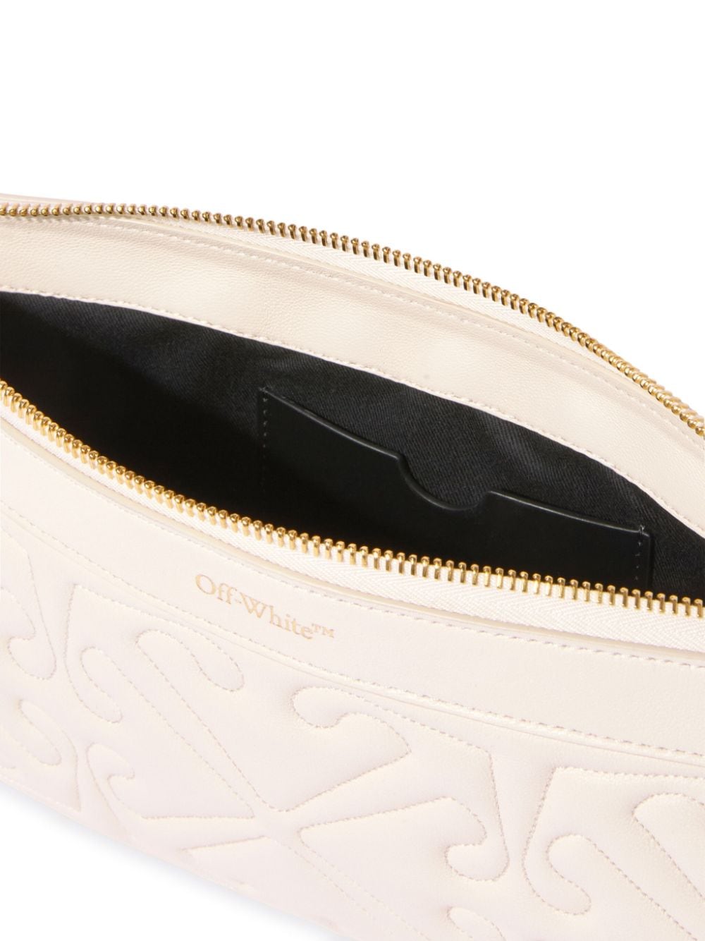Arrow shoulder bag OWNN183F24LEA0010400 DUST OFF-WHITE 