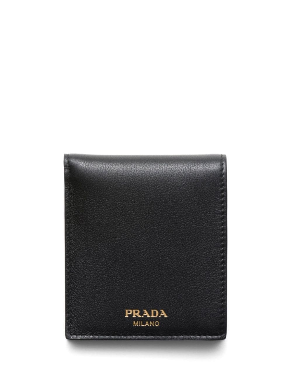 logo-stamp bi-fold leather wallet<BR/> 2MO513 2CYSF0002 PRADA 