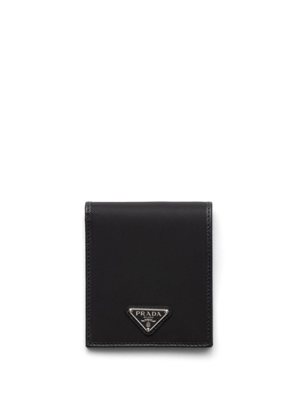recycled-nylon logo plaque wallet 2MO513 2DMHF0002 PRADA 