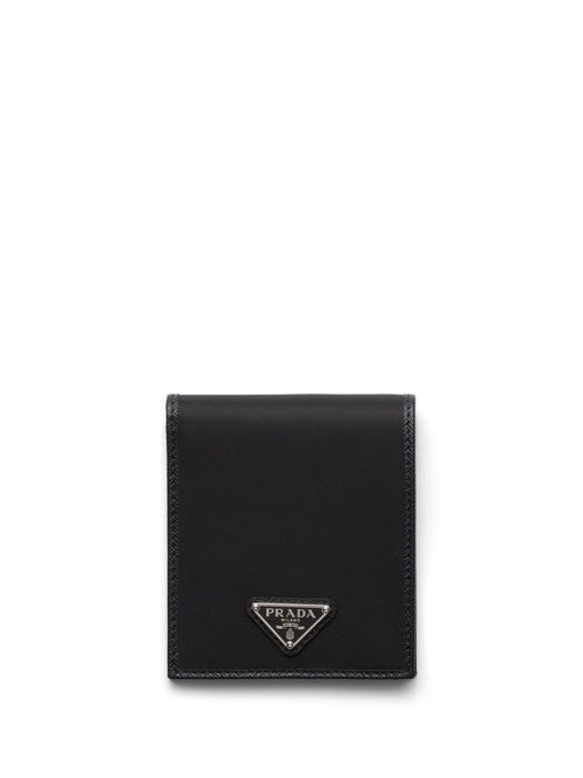 recycled-nylon logo plaque wallet 2MO513 2DMHF0002 PRADA 