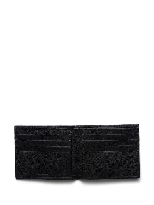 recycled-nylon logo plaque wallet 2MO513 2DMHF0002 PRADA 