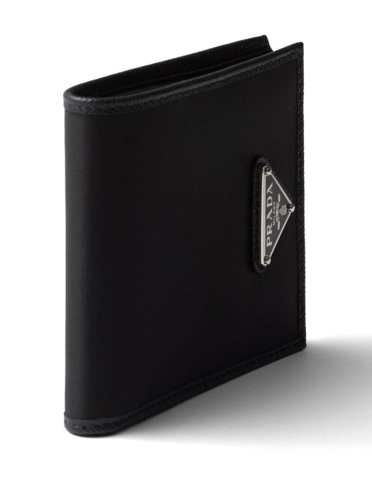 recycled-nylon logo plaque wallet 2MO513 2DMHF0002 PRADA 