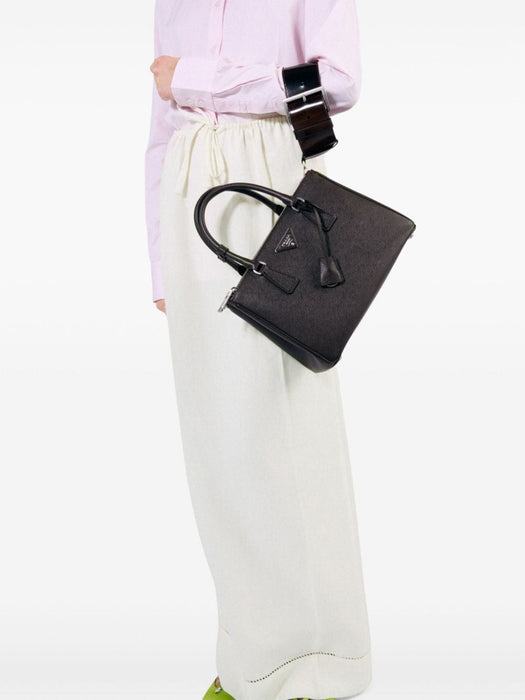 logo-embroidered skirt P135YR S OOO 15Y4F0304 PRADA 