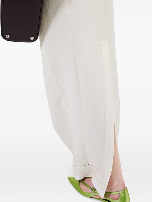 logo-embroidered skirt P135YR S OOO 15Y4F0304 PRADA 