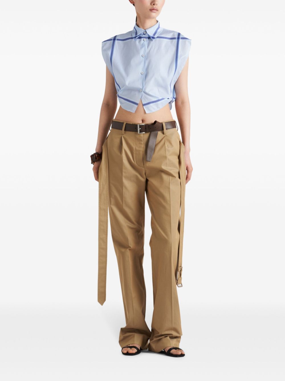 cotton twill trousers P230IK S OOO 14ZGF0065 PRADA 