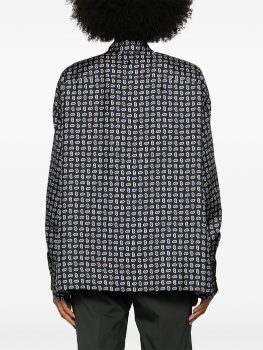 paisley-print silk shirt P415H S OOO 15GGF0008 PRADA 