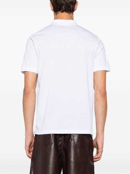 triangle-logo cotton polo shirt UJN444 S WEO XGSF0009 PRADA 